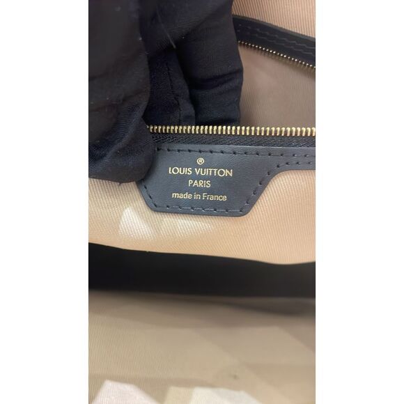 Louis Vuitton Neverfull NM Tote Monogram Giant Embroidered Cotton MM Neutral - Picture 8 of 8
